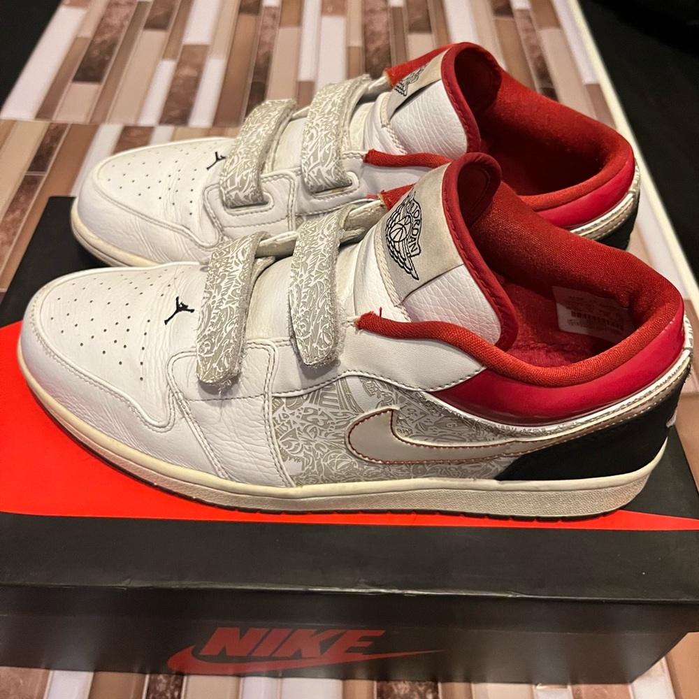 Air Jordan 1 Low Velcro Size 11! Very Rare!!!